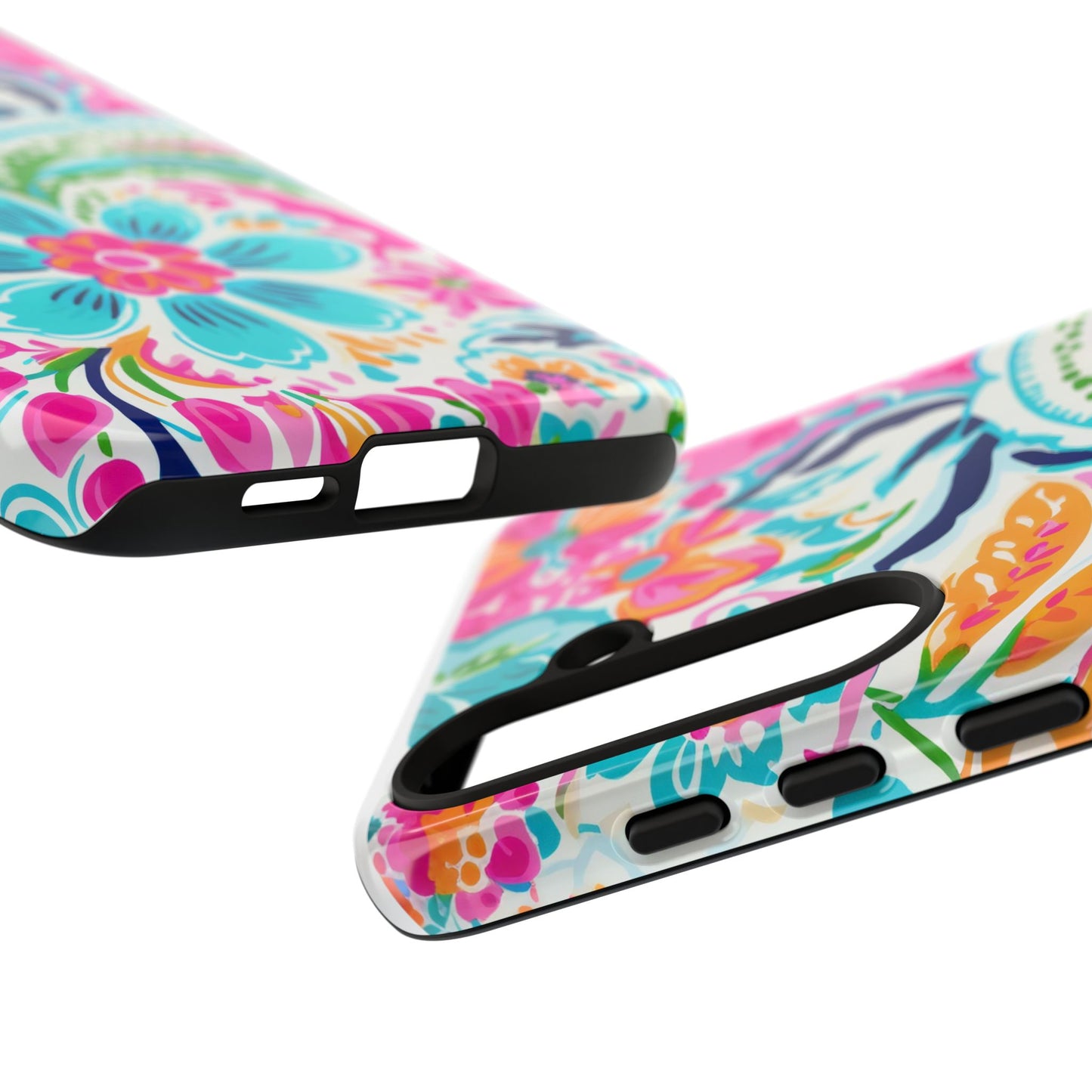 Vibrant Floral Phone Case - Tough & Stylish Protection