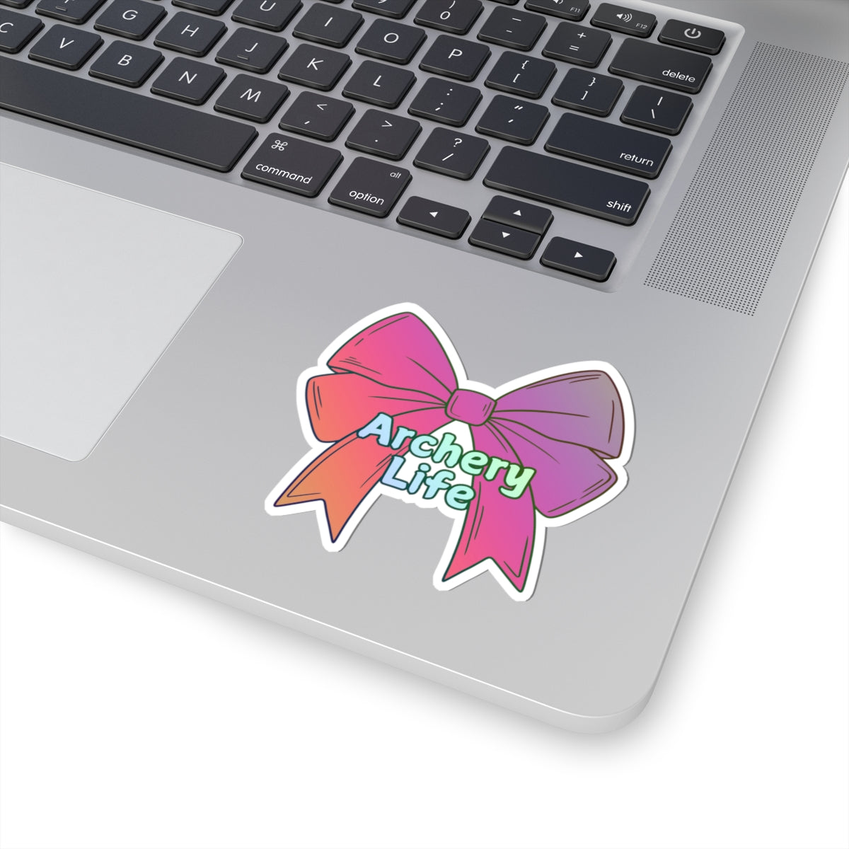 Colorful Archery Life Bow Stickers | Cute Bow Design | Perfect for Laptops, Water Bottles, Journals, Gifts, and Caring Enthusiasts