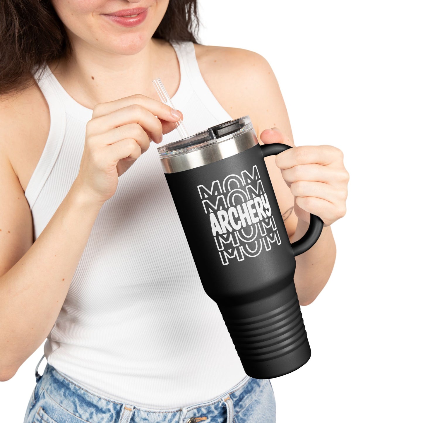 Insulated Archery Mom Tumbler