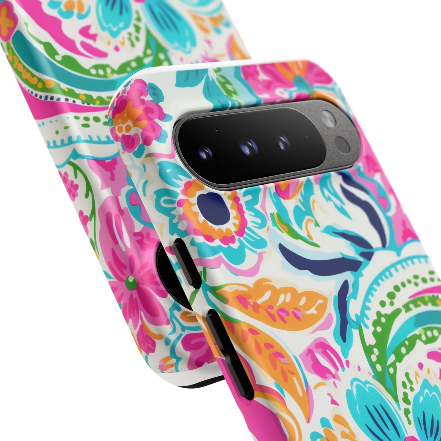 Vibrant Floral Phone Case - Tough & Stylish Protection