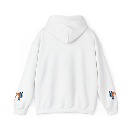 Archery Bow Hoodie With Mini Bows on Sleeves