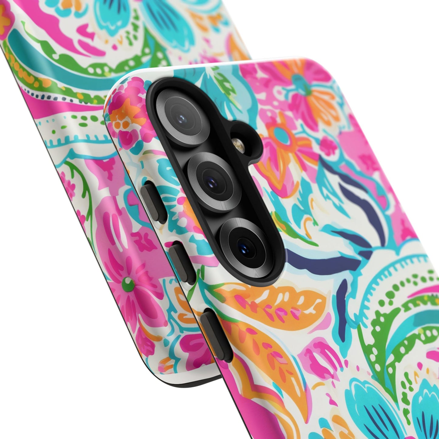 Vibrant Floral Phone Case - Tough & Stylish Protection