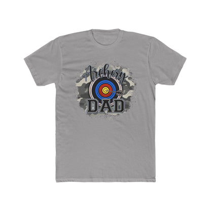 Archery Dad Unisex Cotton Crew Tee - Perfect Gift for Fathers, Archery Enthusiasts, Outdoor Lovers, Birthday Present, Father's Day Gift