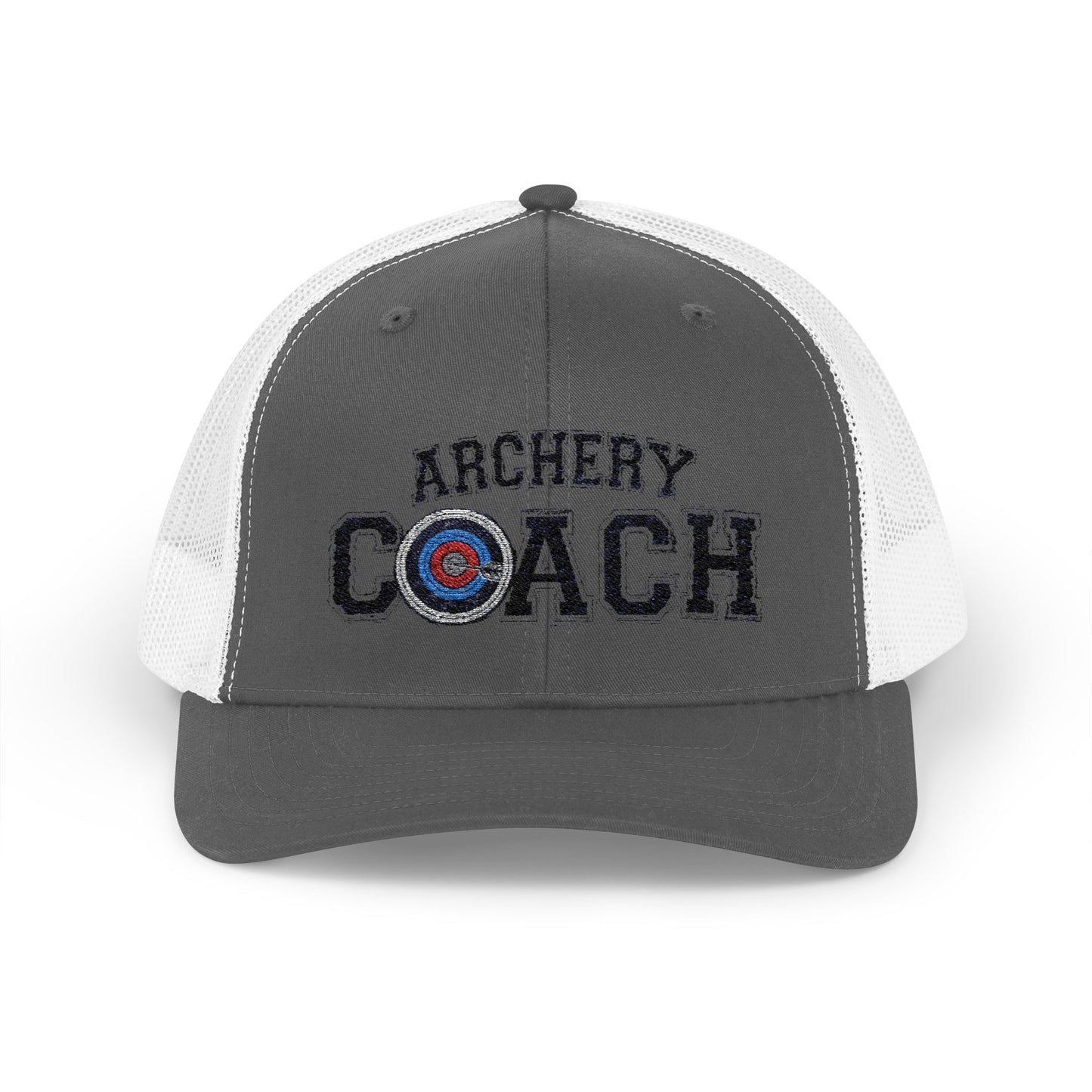 Archery Coach Snapback Trucker Cap