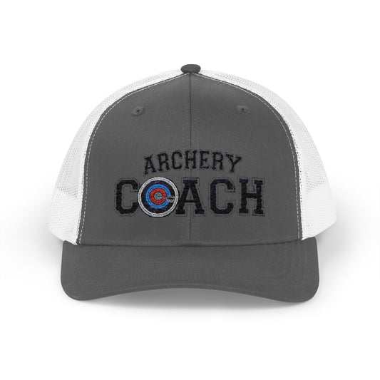 Archery Coach Snapback Trucker Cap