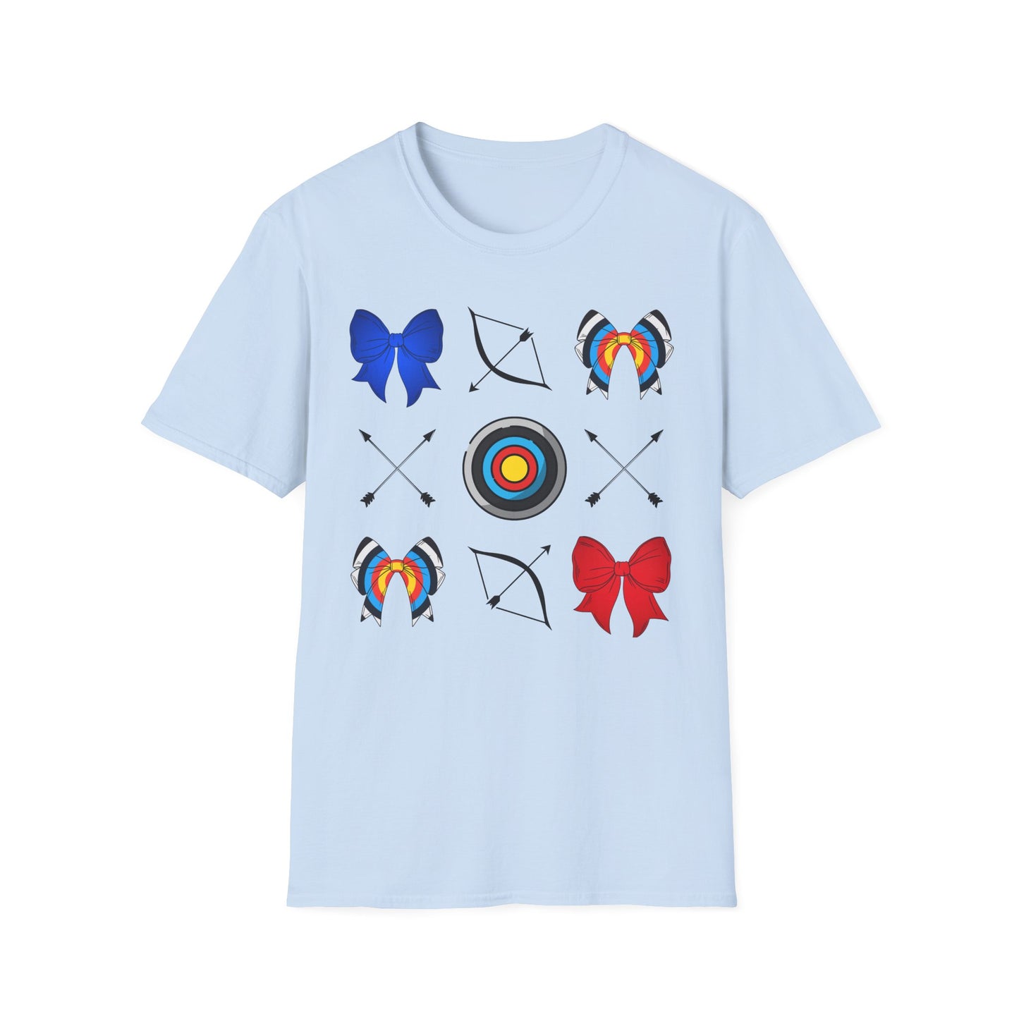 Archery Bow Grid T-Shirt