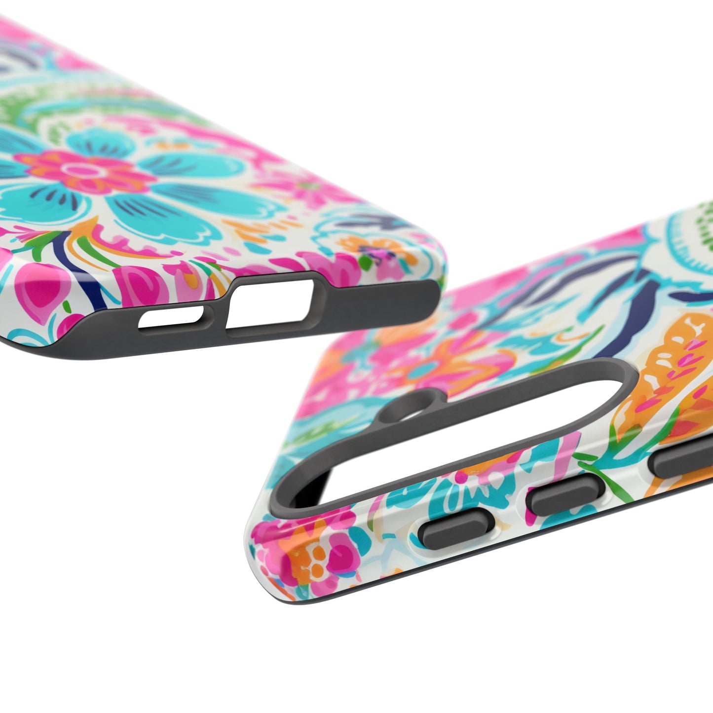 Vibrant Floral Phone Case - Tough & Stylish Protection