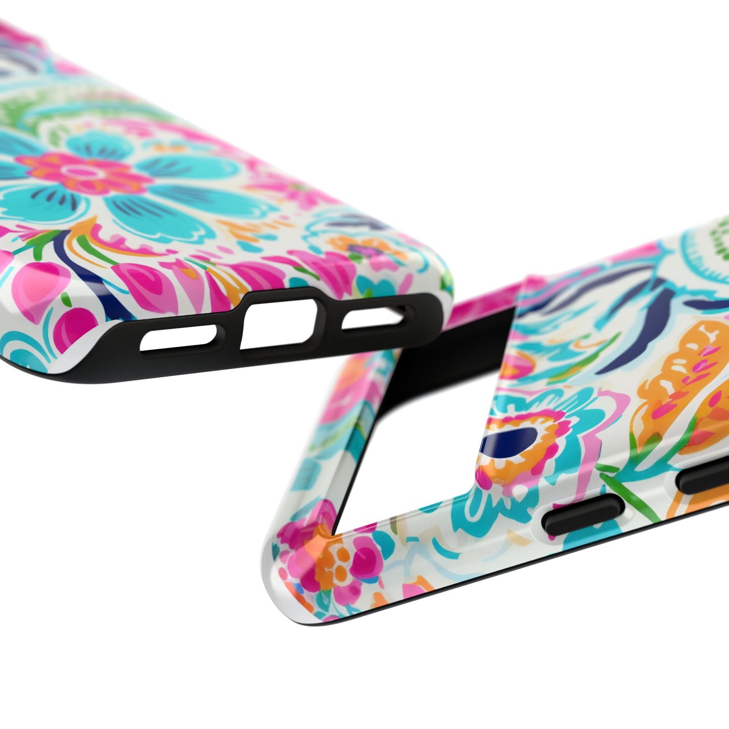 Vibrant Floral Phone Case - Tough & Stylish Protection