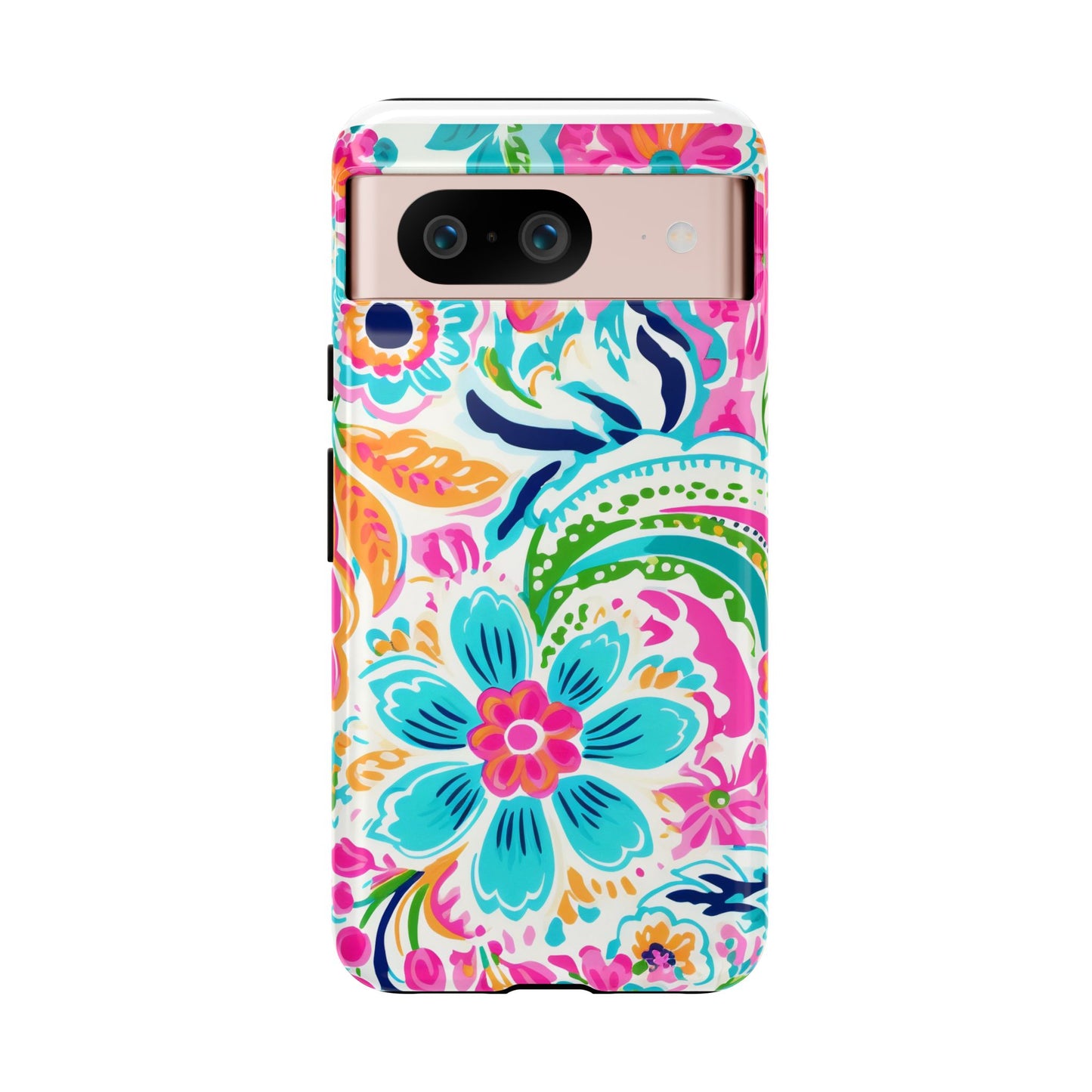 Vibrant Floral Phone Case - Tough & Stylish Protection