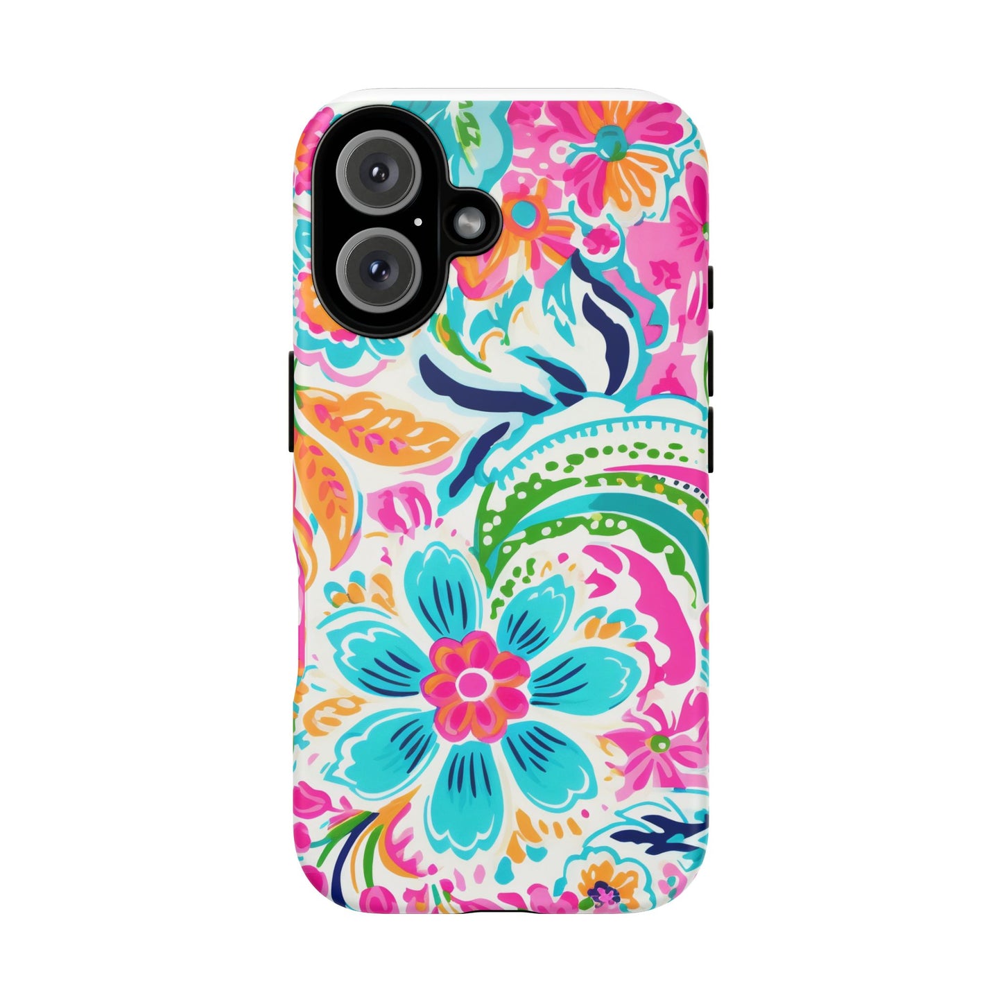 Vibrant Floral Phone Case - Tough & Stylish Protection