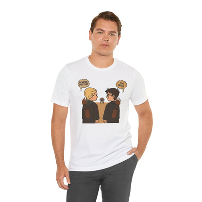 Funny Hogwarts-Themed Tee, Casual Wear, Gift for Fans, Harry Potter Humor, Unisex T-Shirt, Nerdy Clothing