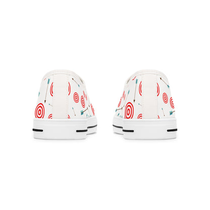 Stylish Women's Low Top Sneakers with Colorful Target Design | Unique Casual Footwear, Great for Everyday Wear, Gift for Her, Trendy [...]