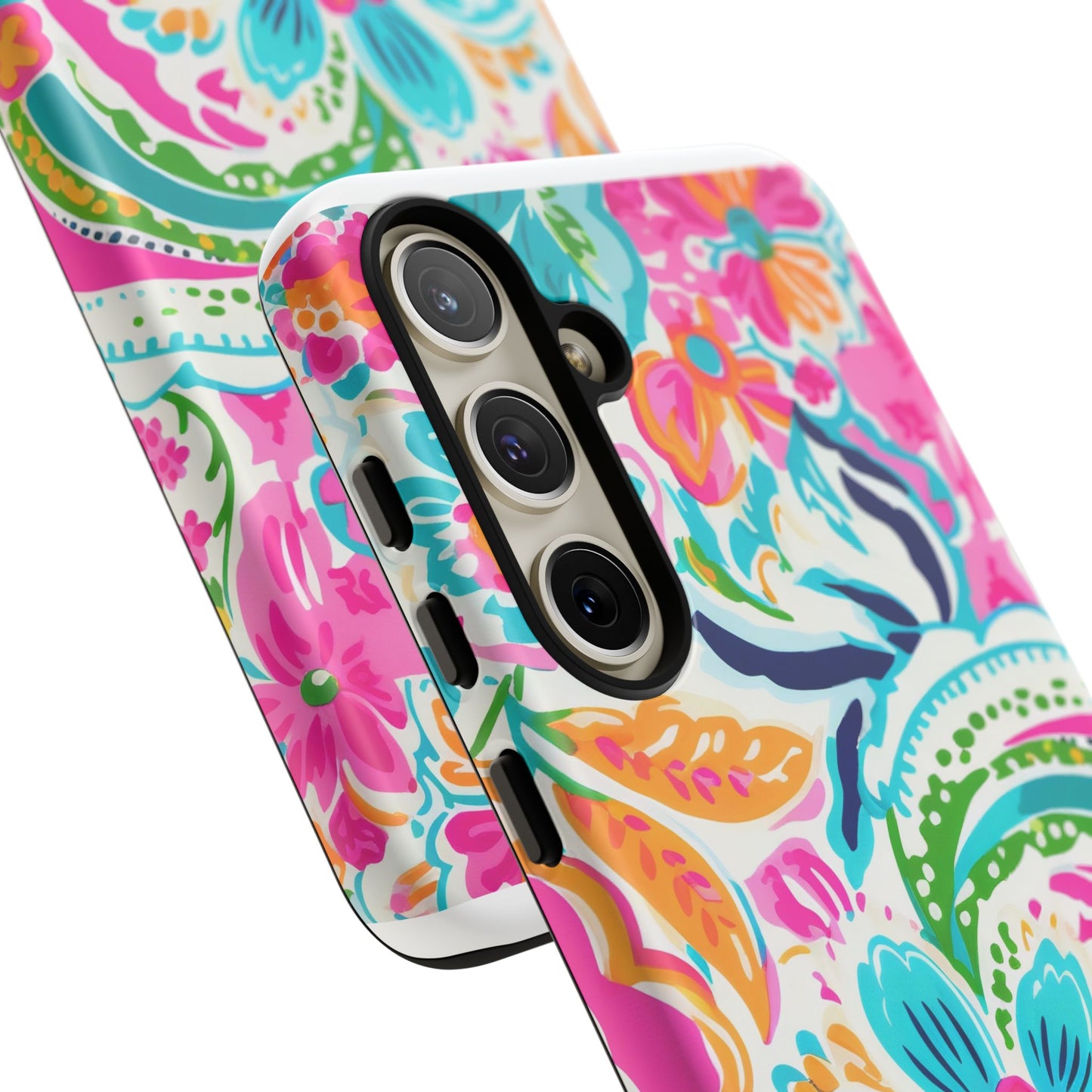 Vibrant Floral Phone Case - Tough & Stylish Protection