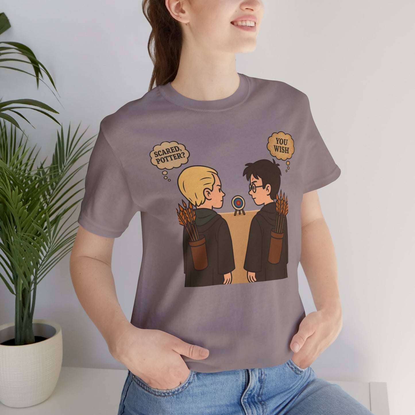 Funny Hogwarts-Themed Tee, Casual Wear, Gift for Fans, Harry Potter Humor, Unisex T-Shirt, Nerdy Clothing