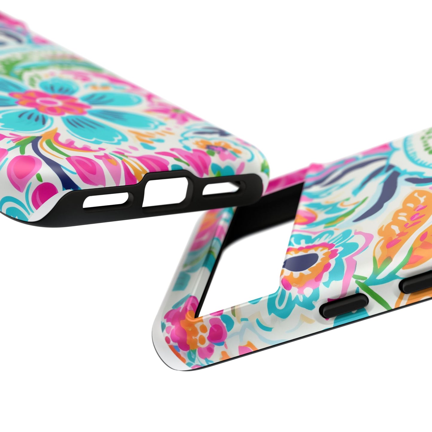 Vibrant Floral Phone Case - Tough & Stylish Protection