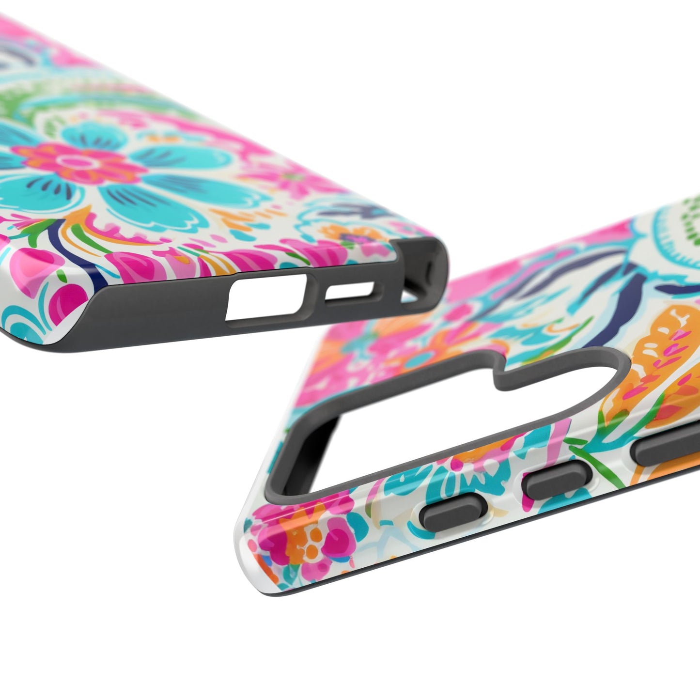 Vibrant Floral Phone Case - Tough & Stylish Protection