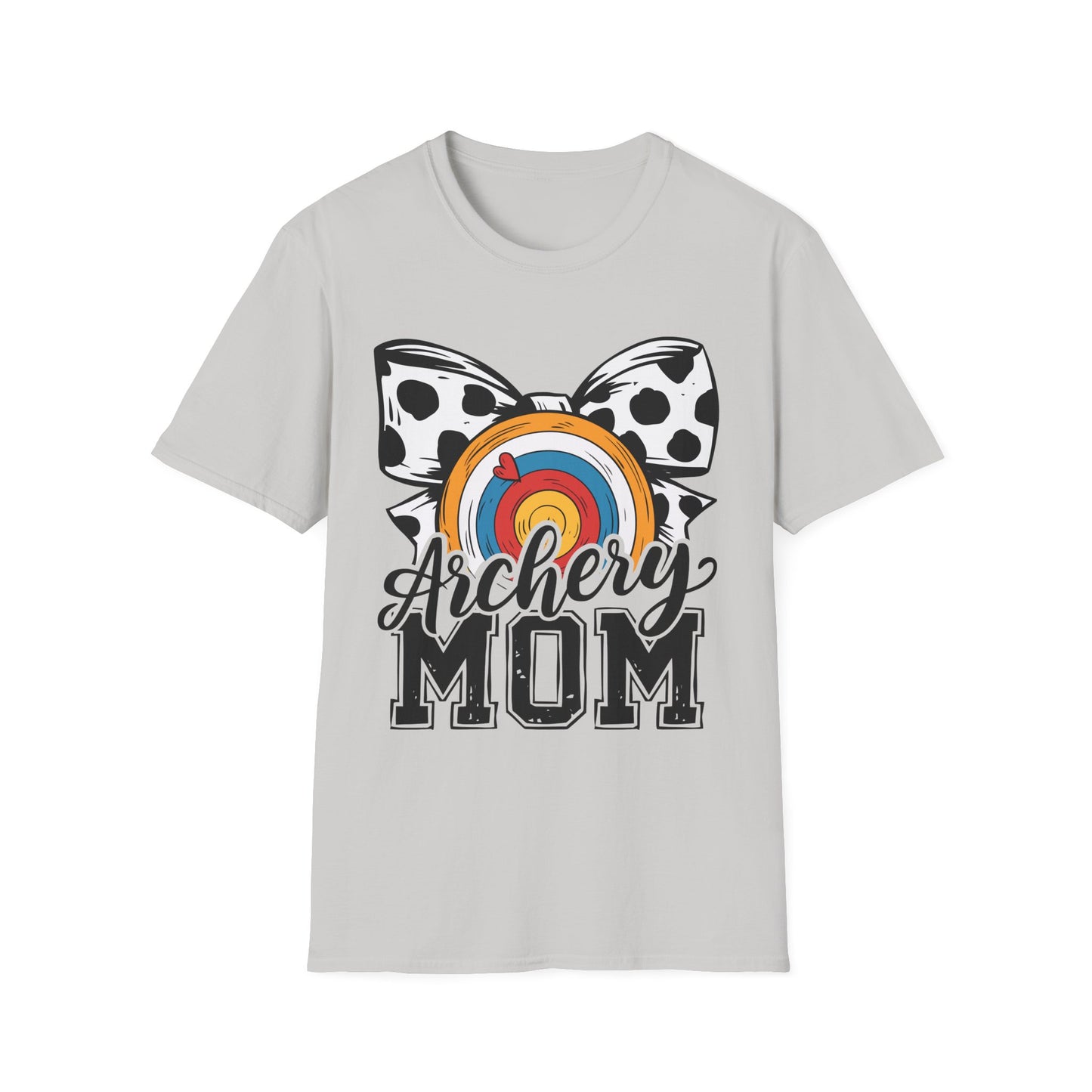 Archery Mom Graphic T-Shirt | Unisex Softstyle Tee for Proud Archery Moms