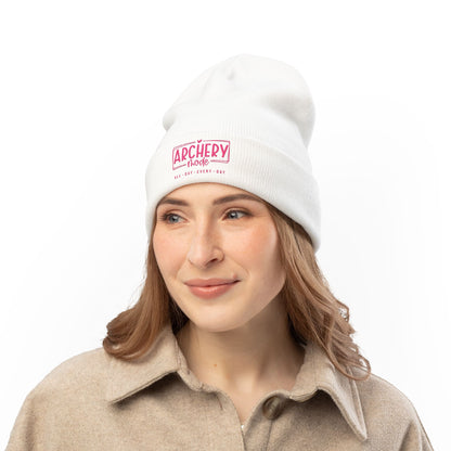 Embroidered Archery Knit Beanie, Cozy Winter Hat, Great Gift for Archery Lovers, Personalized Beanie for Sports Enthusiasts, [...]
