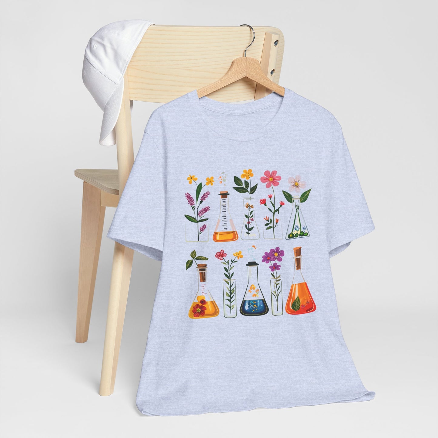 Floral Science Unisex Tee - Perfect for Gardeners & Nature Lovers