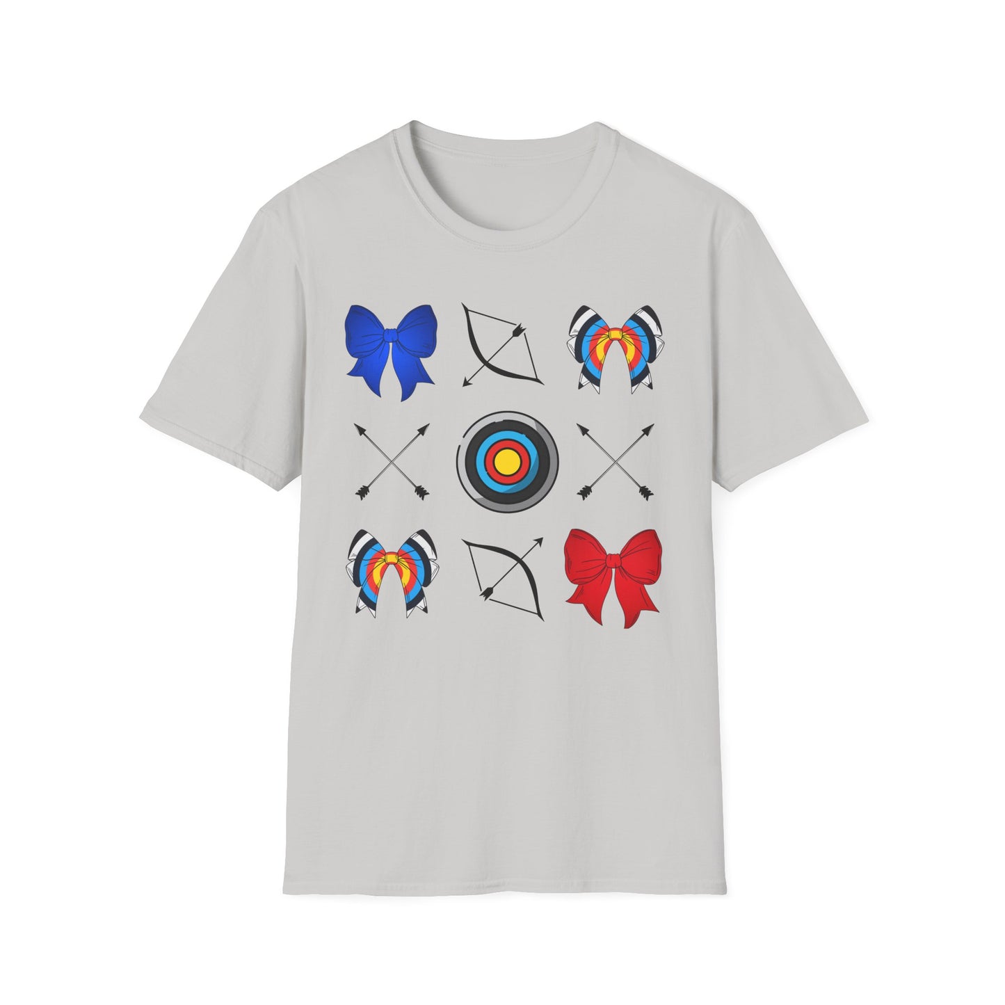 Archery Bow Grid T-Shirt