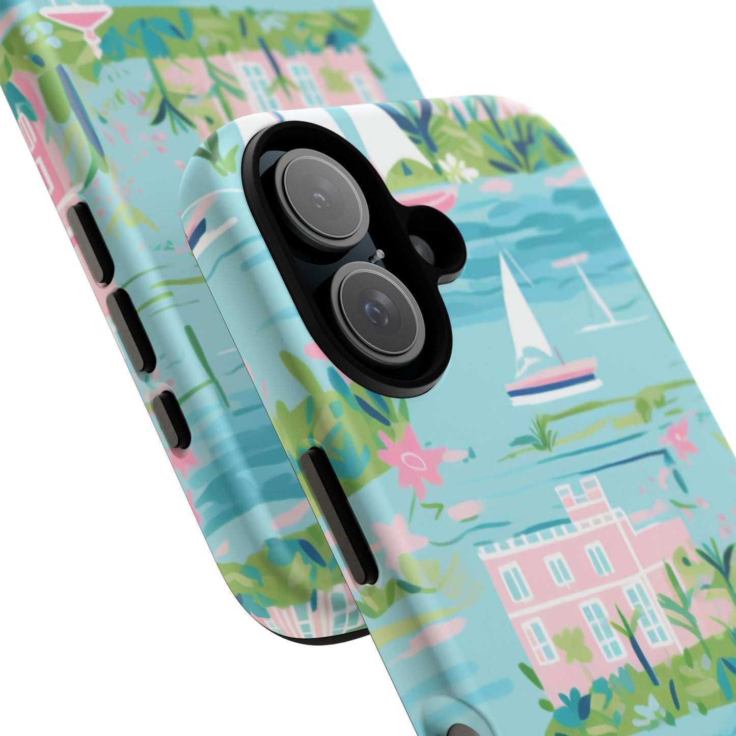 Tough Cases: Tropical Paradise Phone Case - Stylish Protection for Beach Lovers