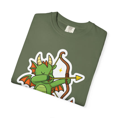 Dragon Archer T-Shirt | Cute Gift for Kids, Fantasy Fans, Birthday, Anime Lovers, Playful Apparel