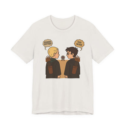 Funny Hogwarts-Themed Tee, Casual Wear, Gift for Fans, Harry Potter Humor, Unisex T-Shirt, Nerdy Clothing