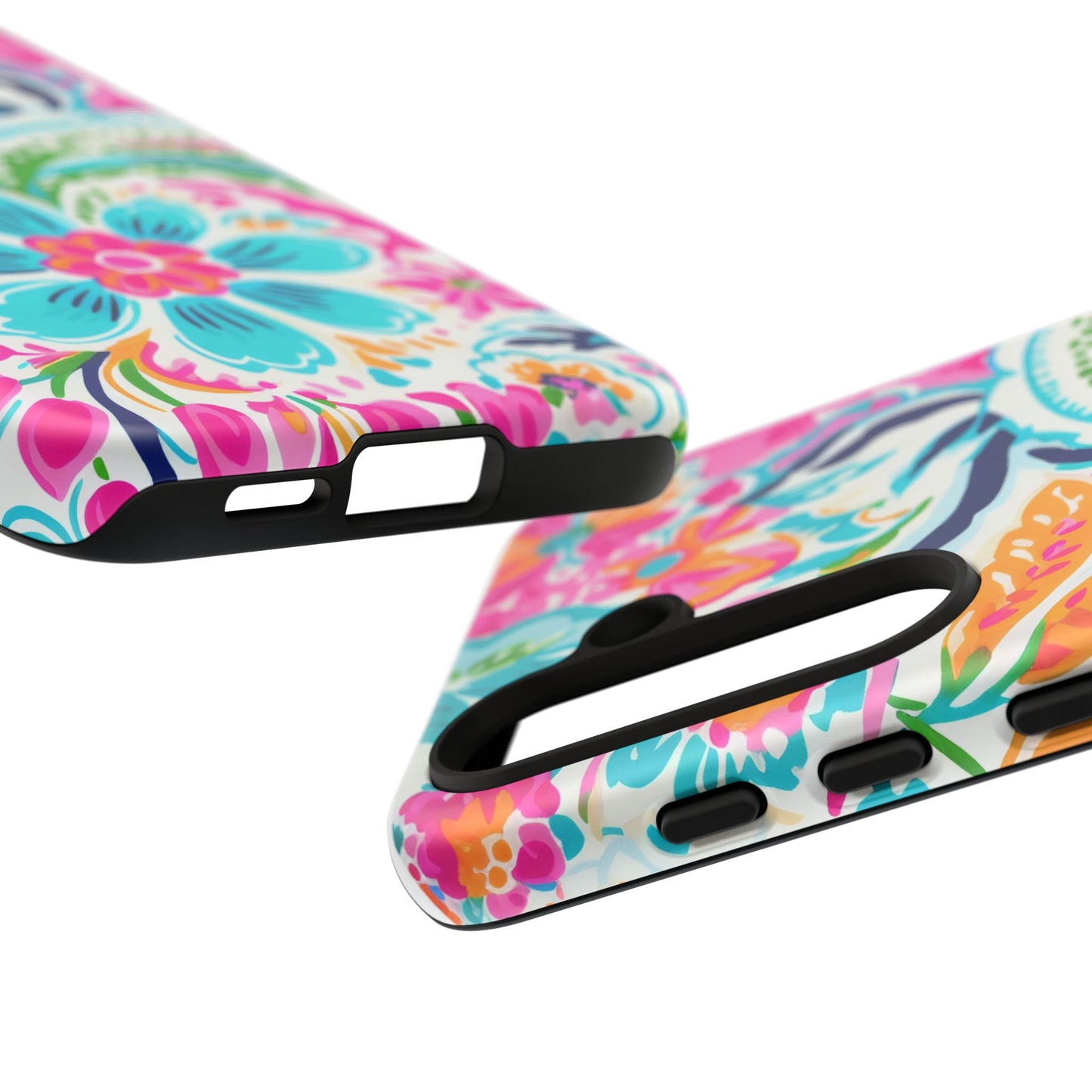 Vibrant Floral Phone Case - Tough & Stylish Protection