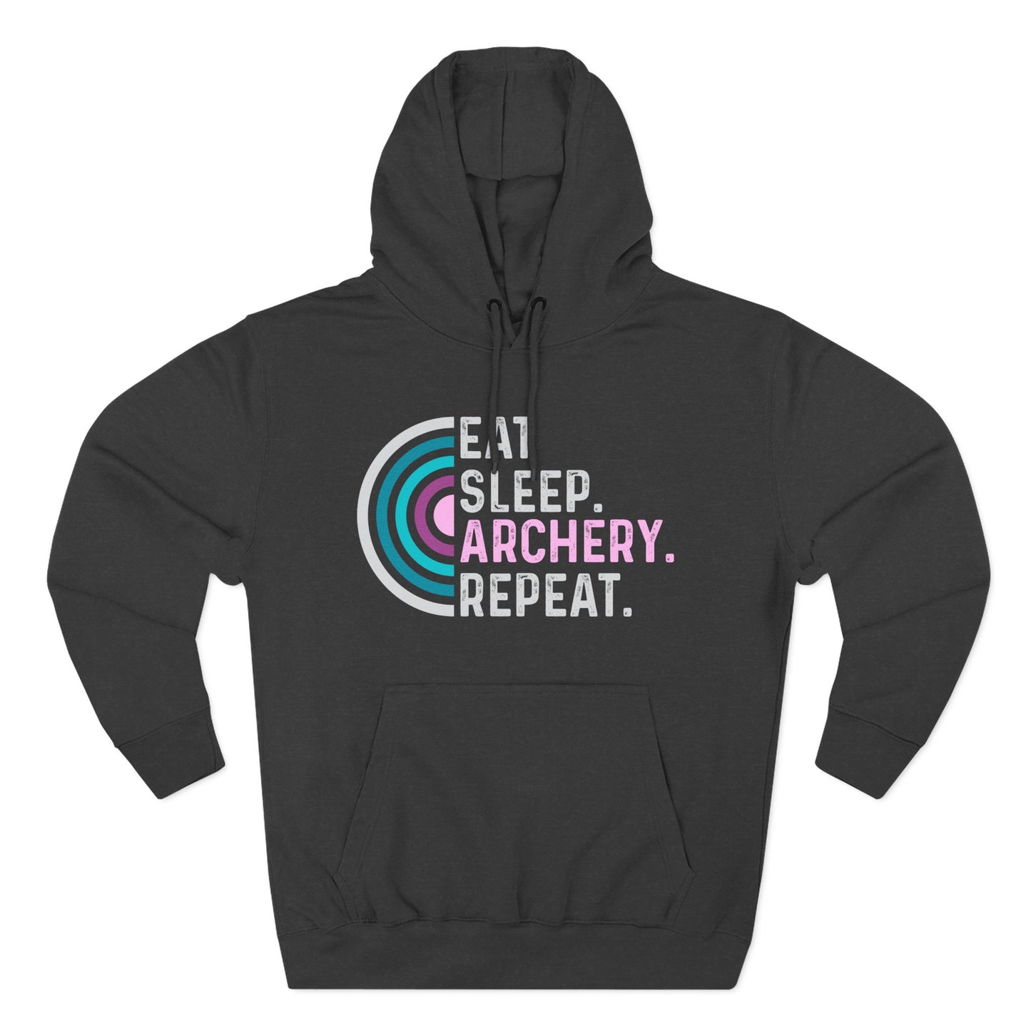 Eat Sleep Archery Repeat Hoodie, Cozy Fleece Hoodie for Archery Lovers, Gift for Archers, Sportswear for Outdoor Enthusiasts, Unique [...]