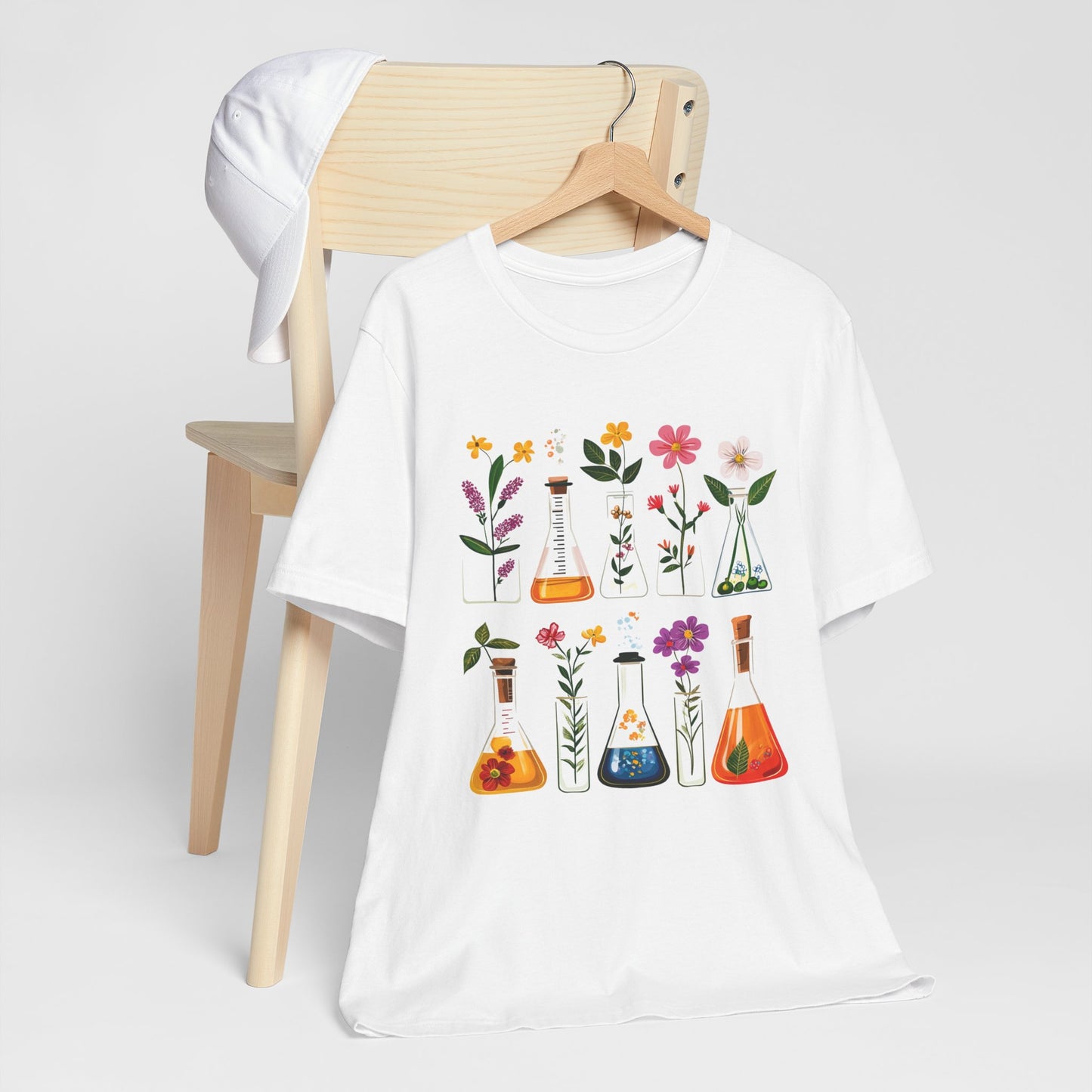 Floral Science Unisex Tee - Perfect for Gardeners & Nature Lovers