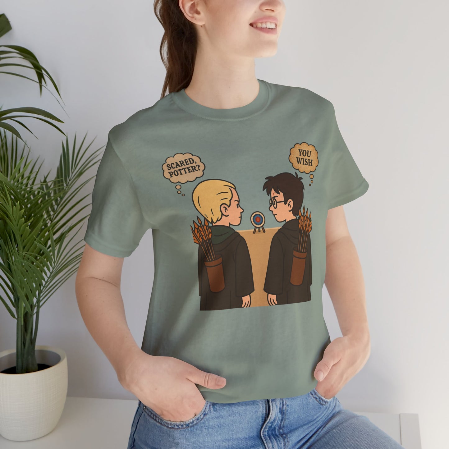 Funny Hogwarts-Themed Tee, Casual Wear, Gift for Fans, Harry Potter Humor, Unisex T-Shirt, Nerdy Clothing