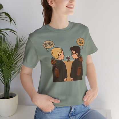 Funny Hogwarts-Themed Tee, Casual Wear, Gift for Fans, Harry Potter Humor, Unisex T-Shirt, Nerdy Clothing