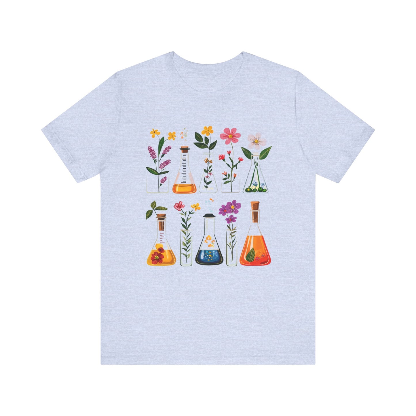 Floral Science Unisex Tee - Perfect for Gardeners & Nature Lovers