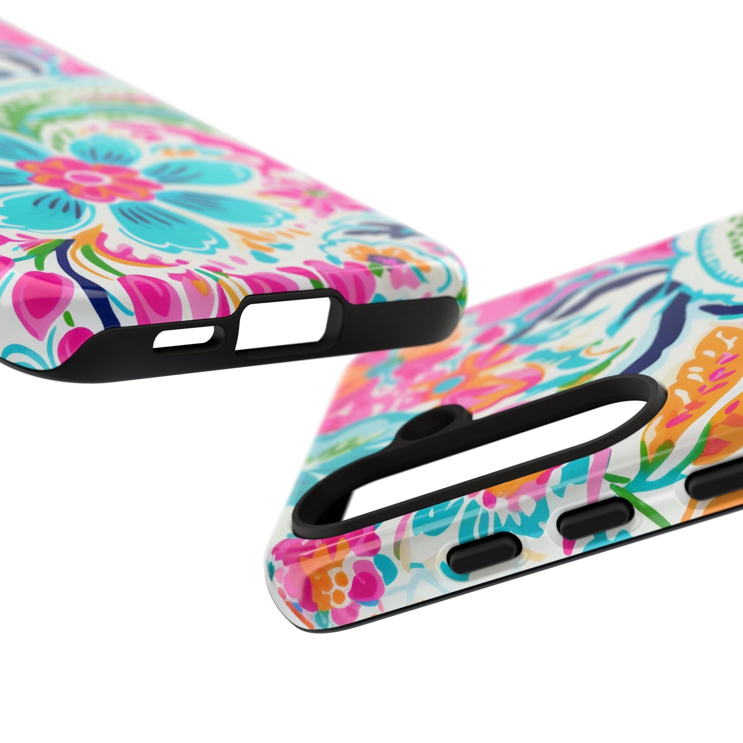 Vibrant Floral Phone Case - Tough & Stylish Protection