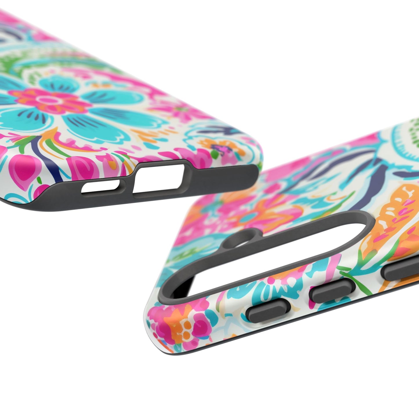 Vibrant Floral Phone Case - Tough & Stylish Protection