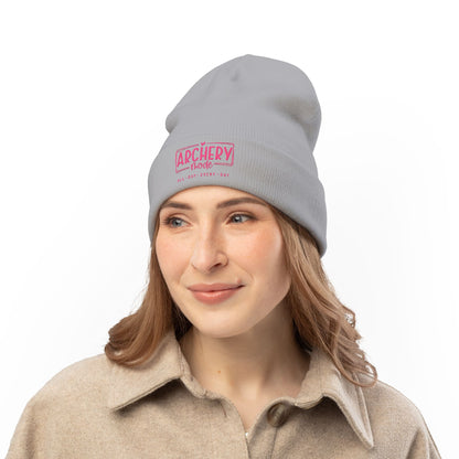 Embroidered Archery Knit Beanie, Cozy Winter Hat, Great Gift for Archery Lovers, Personalized Beanie for Sports Enthusiasts, [...]