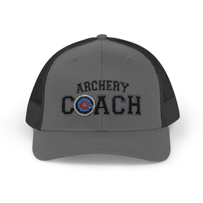 Archery Coach Snapback Trucker Cap
