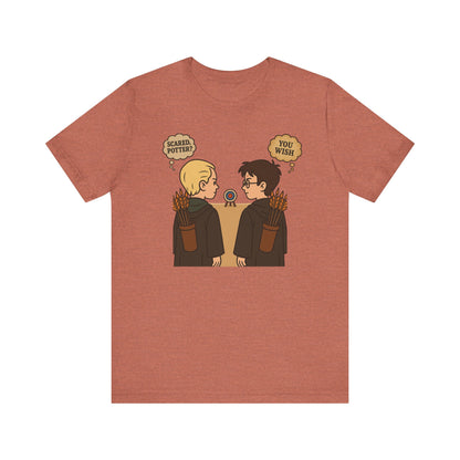 Funny Hogwarts-Themed Tee, Casual Wear, Gift for Fans, Harry Potter Humor, Unisex T-Shirt, Nerdy Clothing